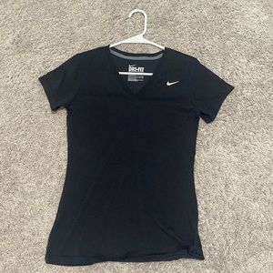 nike v- neck shirt